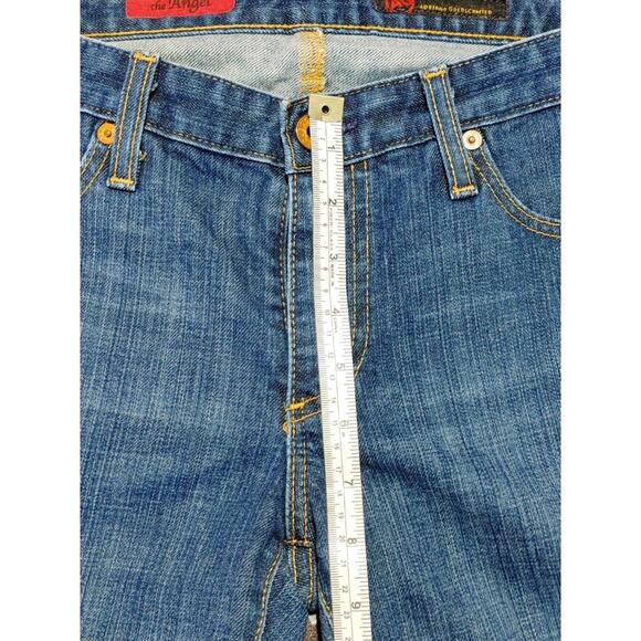 AG Adriano Goldschmied The Angel Bootcut Jeans Mid Rise Denim Womens Size 30R - Picture 7 of 8